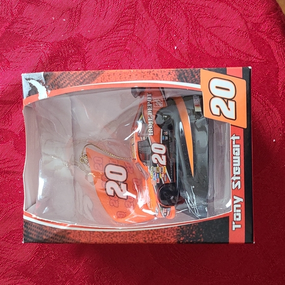 Tony Stewart NASCAR Trevco Home Depot Christmas Ornament - Picture 2 of 8